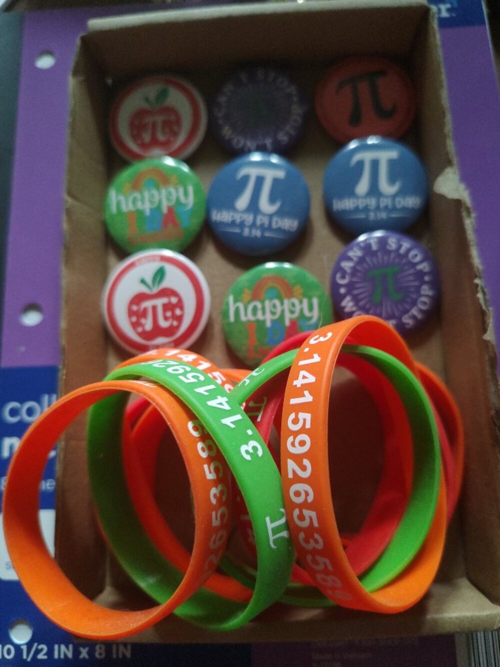 Pi day celebration swag